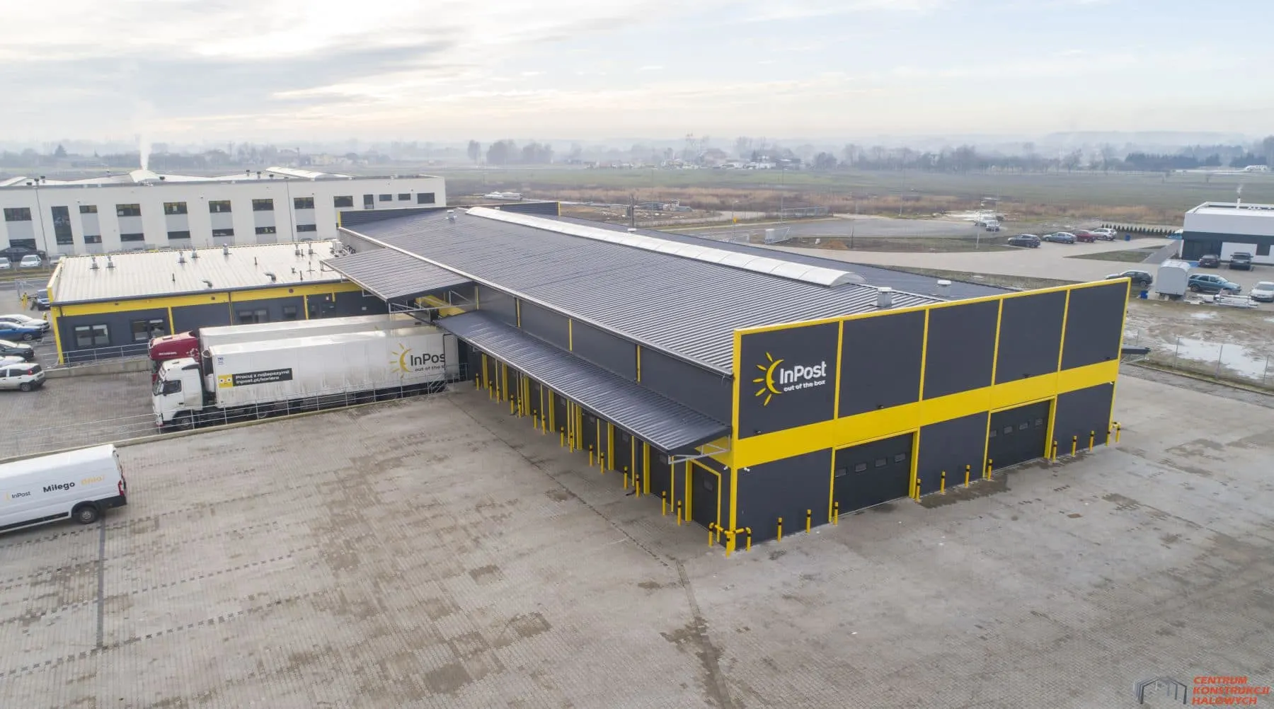 InPost - centrum logistyczno-magazynowe w Koninie