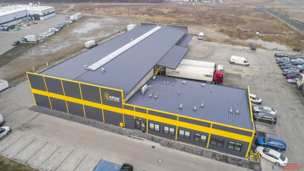 InPost - centrum logistyczno-magazynowe w Koninie
